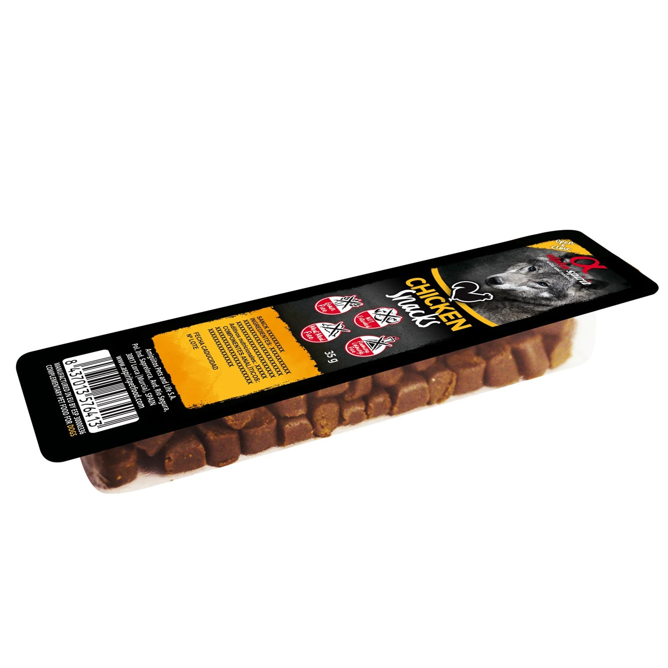 ALPHA SPIRIT Chicken Snacks 35 grams