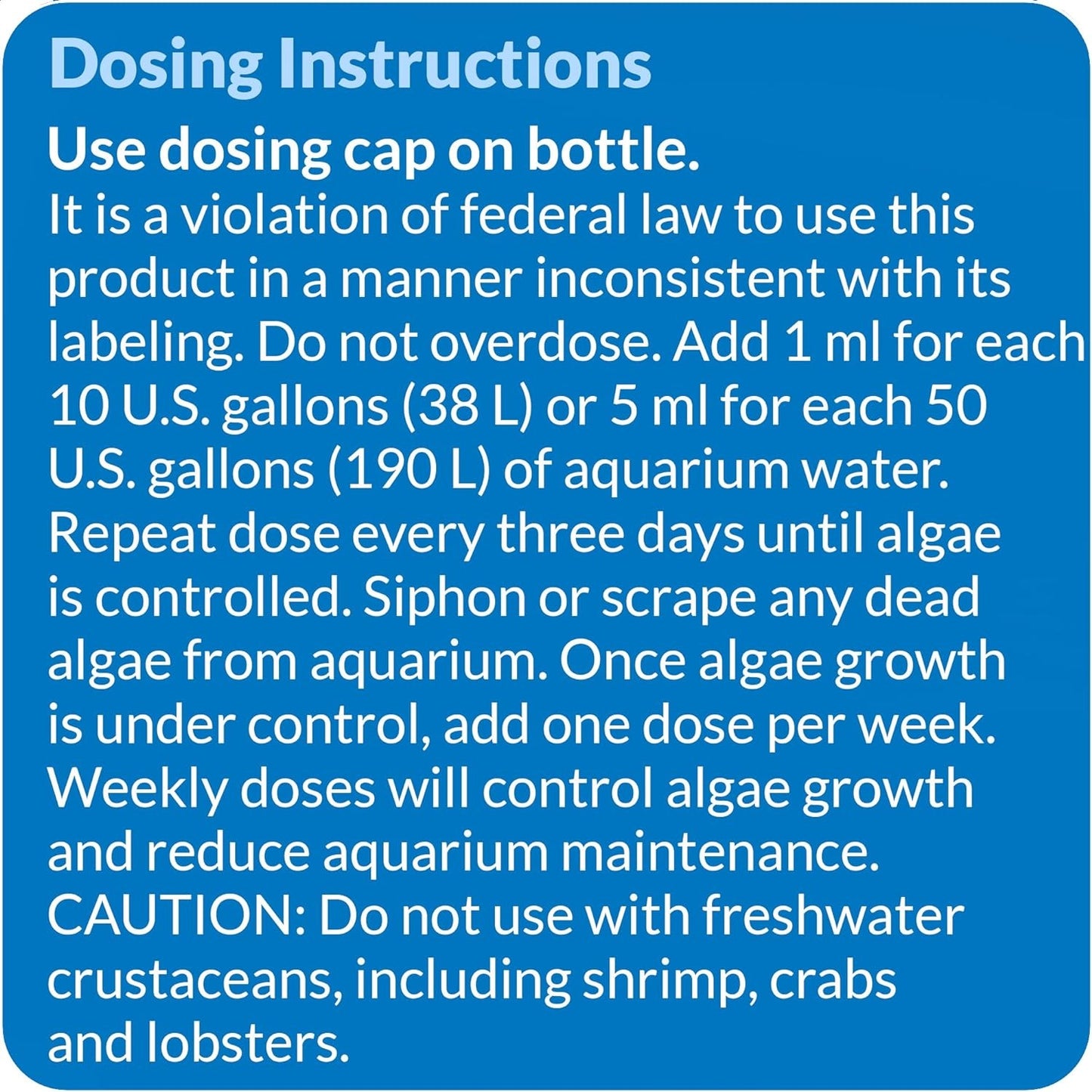 API Algaefix (Controls Algae Growth)