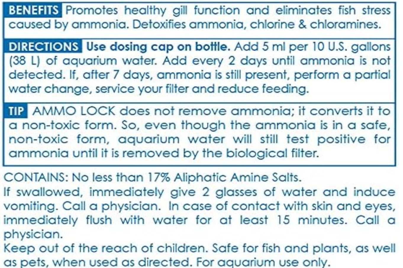 API Ammo Lock (Detoxifies Aquarium Ammonia)
