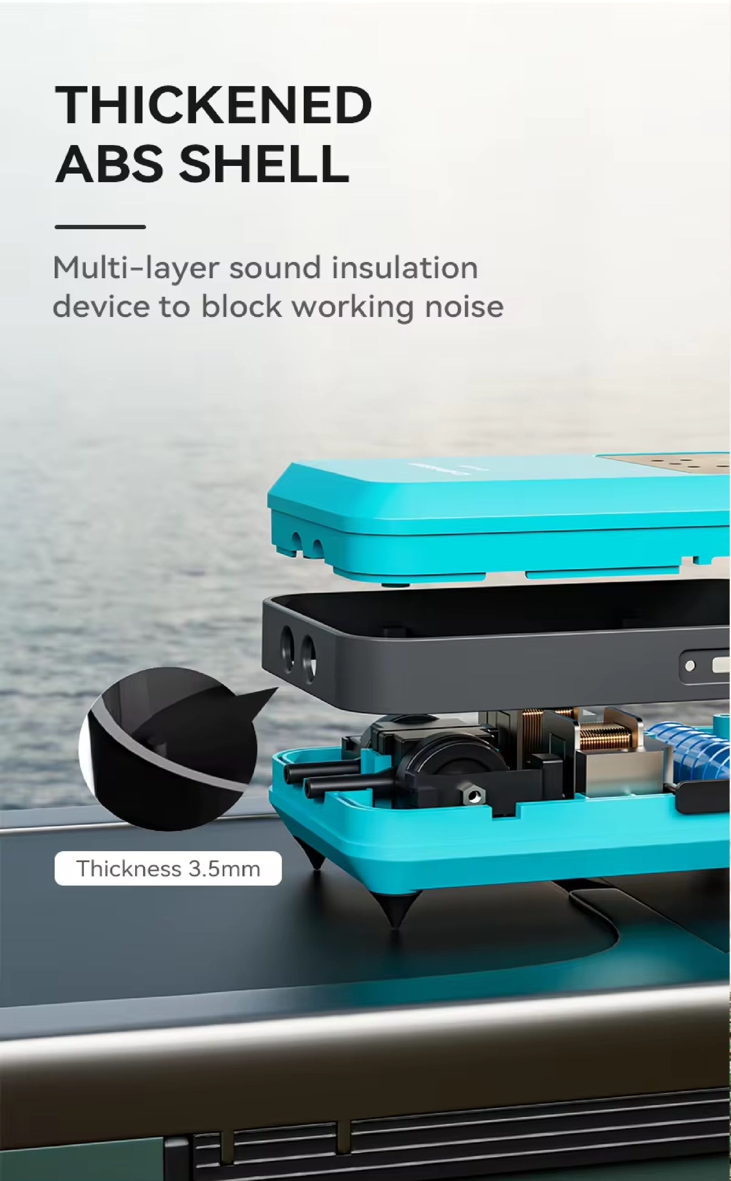 CHANING Rechargeable Aquarium Air Pump (AC/DC) with Type C charger