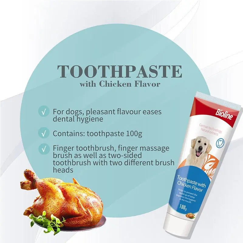 BIOLINE Dental Care Set (Chicken) - 100grams