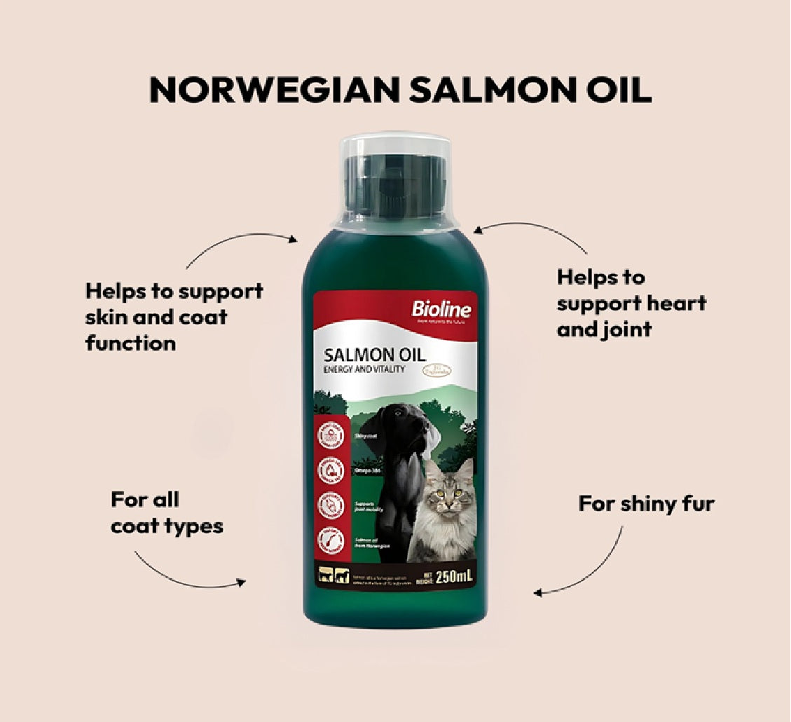 BIOLINE Norwegian Salmon Oil - 250mL