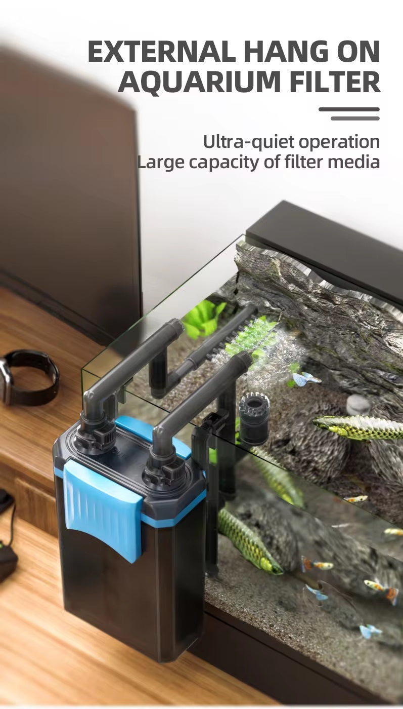 CHANING External Hang-on Aquarium Filter