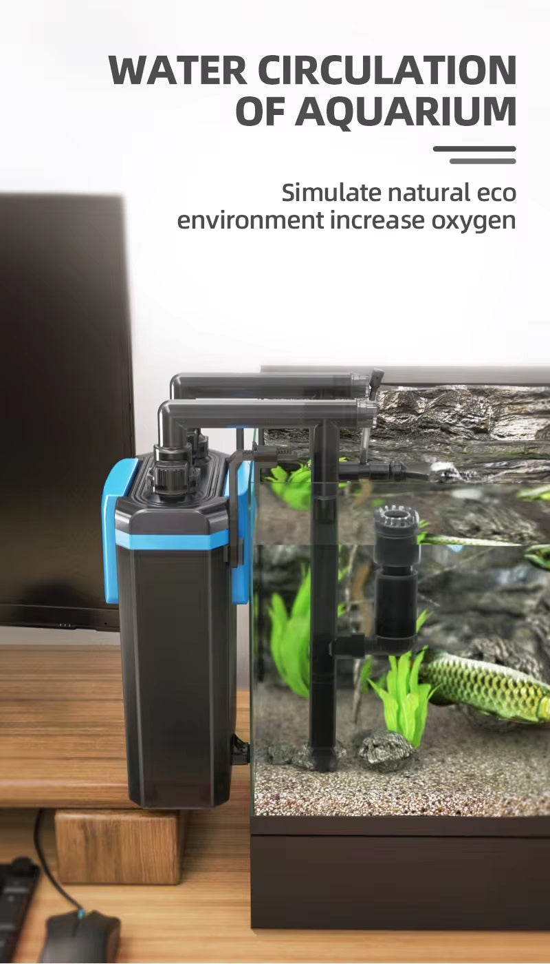 CHANING External Hang-on Aquarium Filter