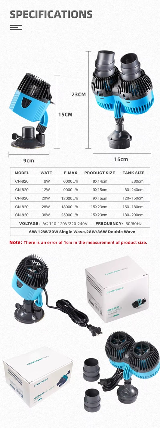 CHANING Wave Maker for Aquarium