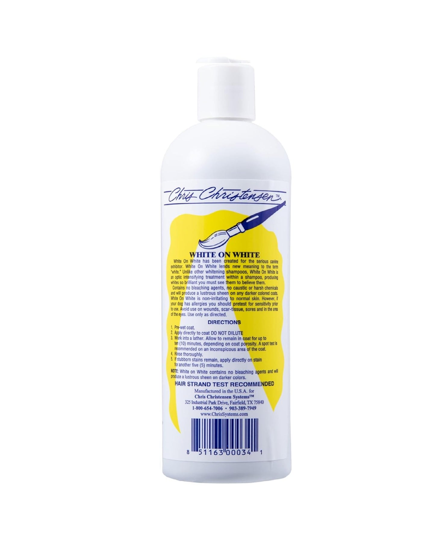 CHRIS CHRISTENSEN White on White - 473mL