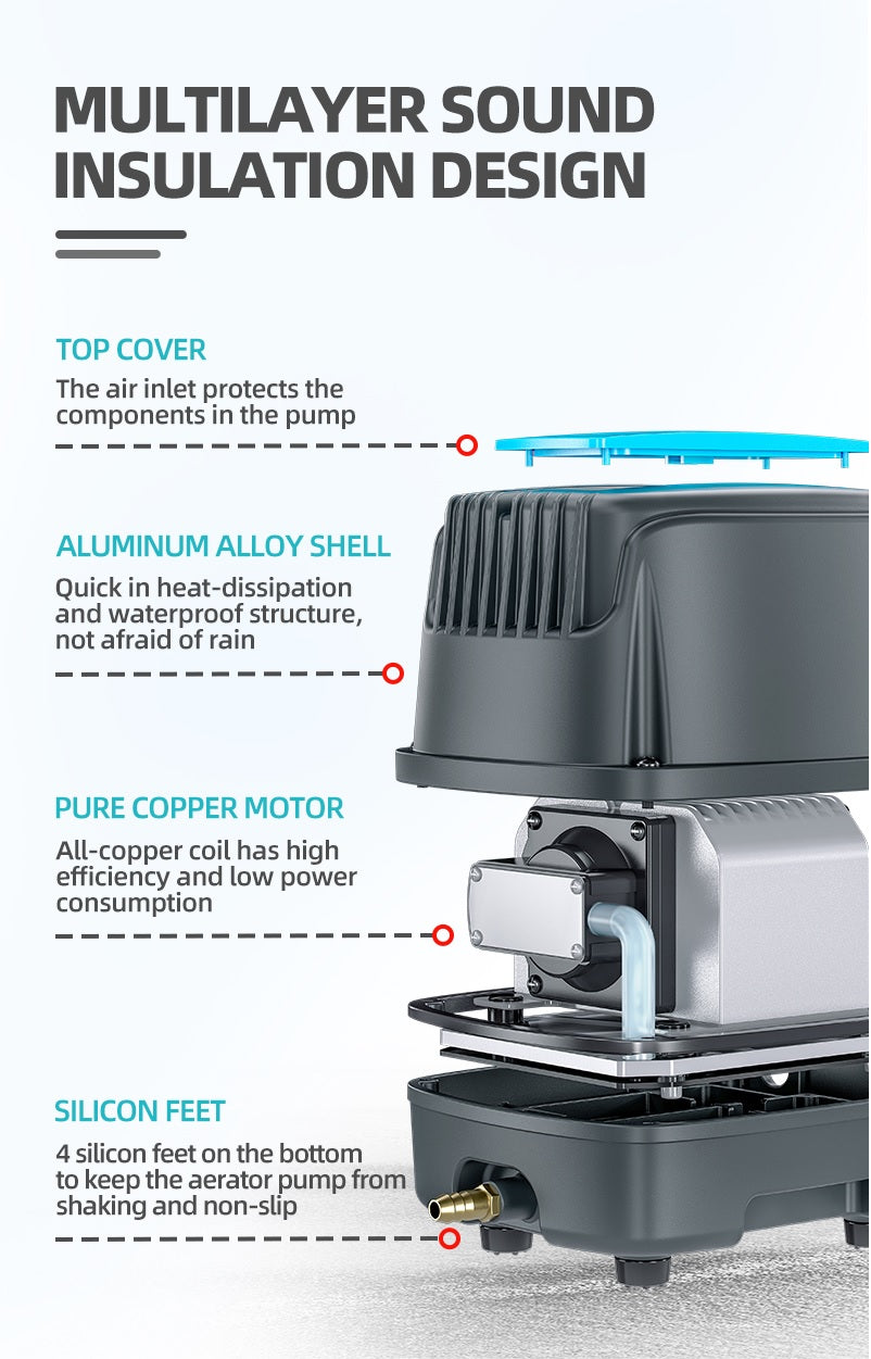 CHANING Pond Airpump