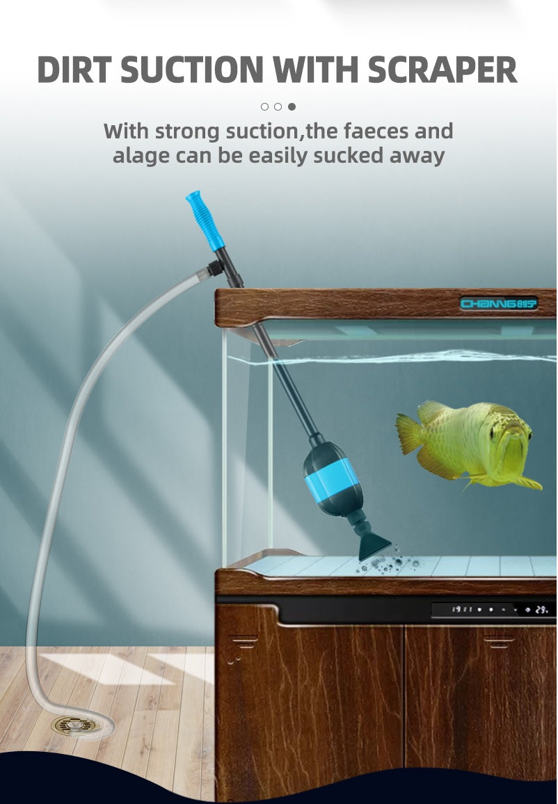 CHANING Intelligent Water Changer / Aquarium Cleaner (CN-870 30watts) - 2000L/H
