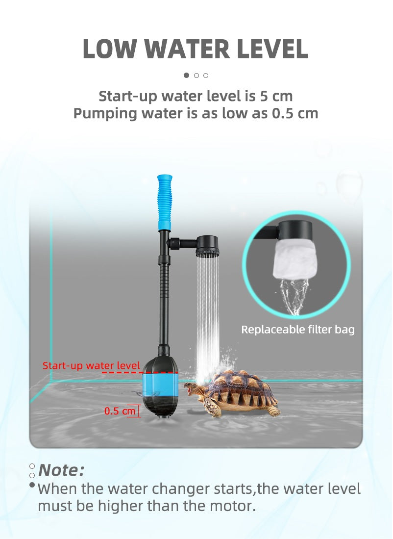 CHANING Intelligent Water Changer / Aquarium Cleaner (CN-870 30watts) - 2000L/H