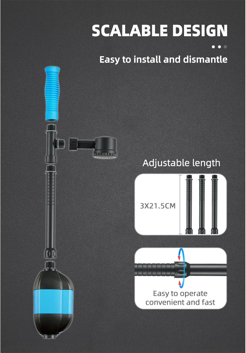 CHANING Intelligent Water Changer / Aquarium Cleaner (CN-870 30watts) - 2000L/H