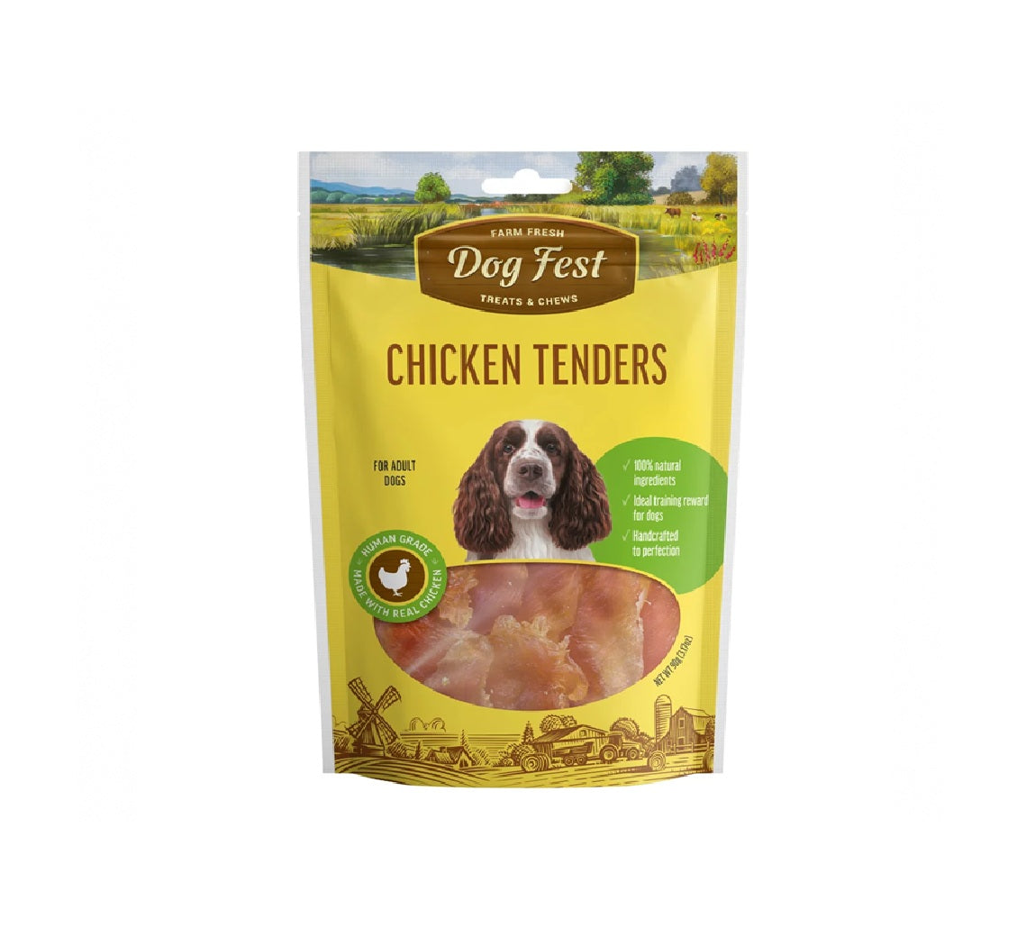 DOG FEST Chicken Tenders - 90g