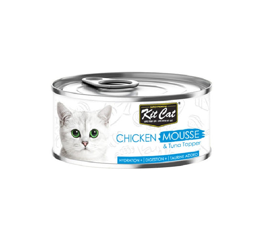 KIT CAT Chicken Mousse with Tuna Topper - 80 grams