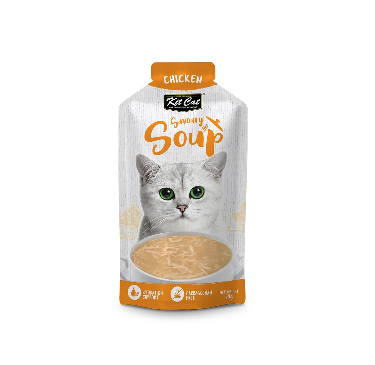 KIT CAT Savoury Soup Chicken 300g ( 6 X 50g )