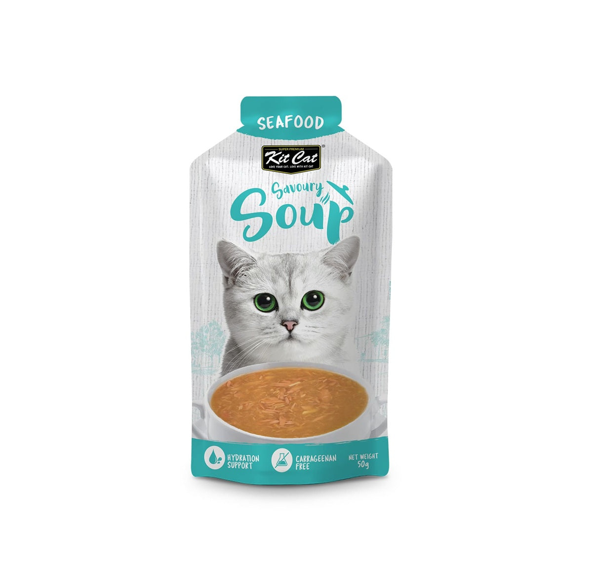 KIT CAT Savoury Soup Seafood 300g ( 6 X 50g )