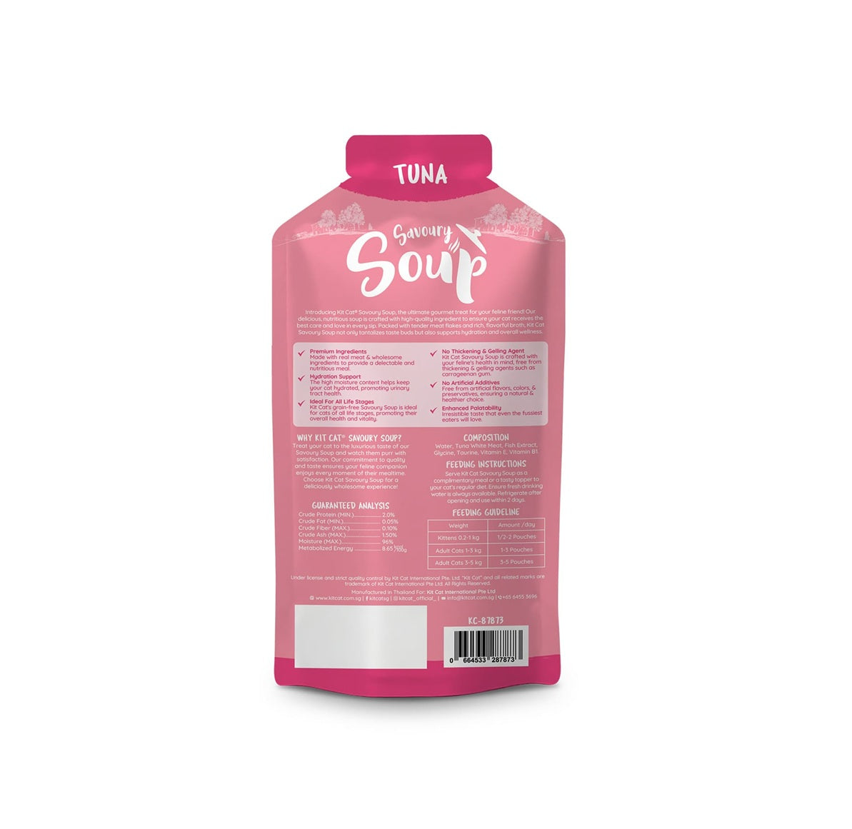 KIT CAT Savoury Soup Tuna 300g (6 X 50g)