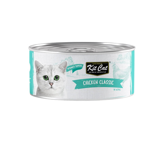KIT CAT Wet Food Chicken Classic - 80 grams