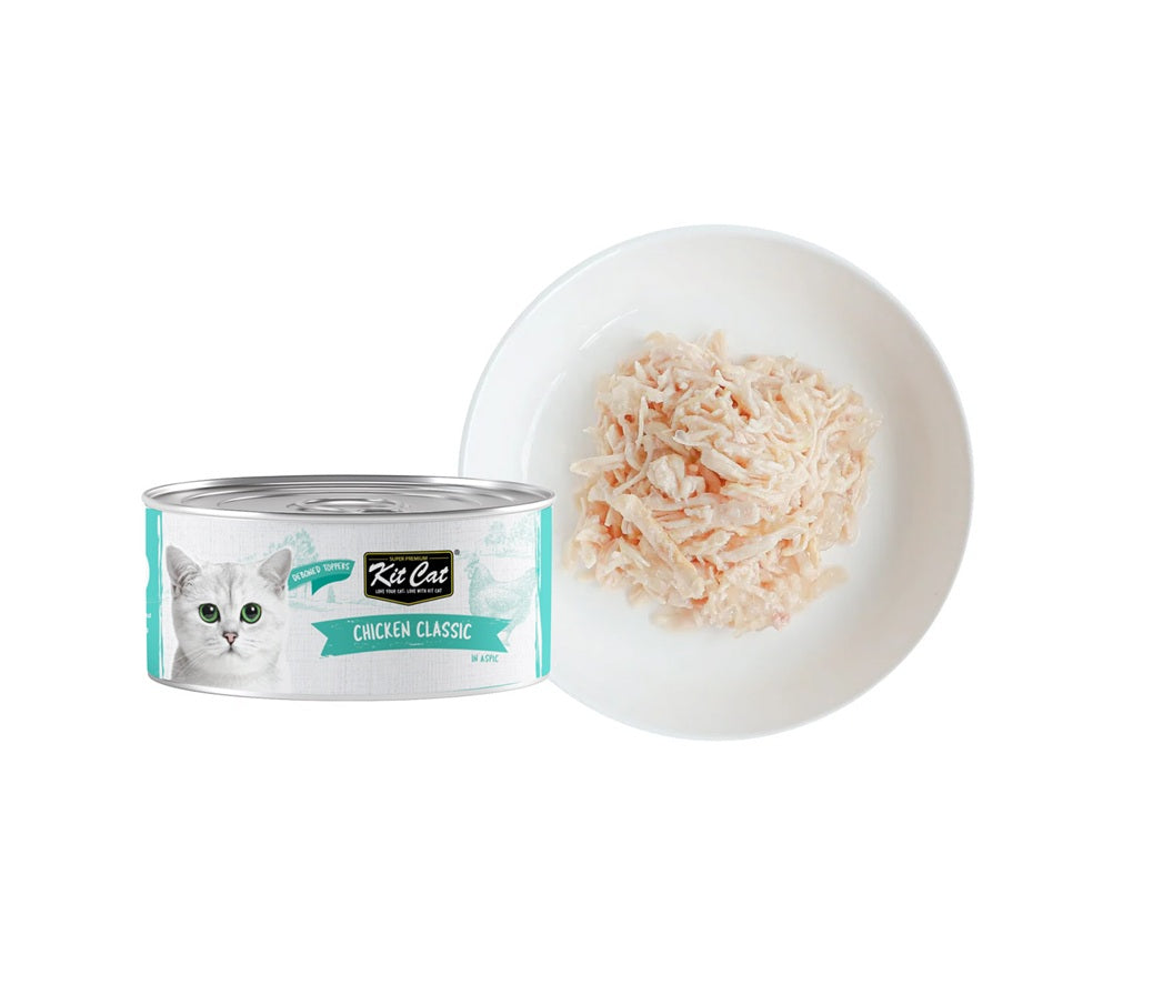 KIT CAT Wet Food Chicken Classic - 80 grams