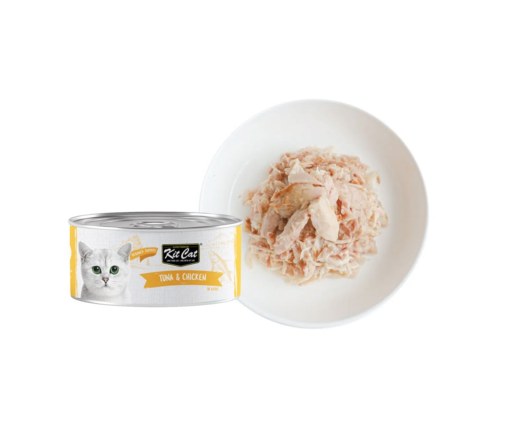 KIT CAT Wet Food Tuna and Chicken - 80 grams