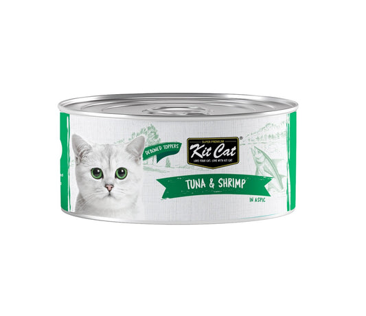 KIT CAT Wet Food Tuna and Shrimp - 80 grams