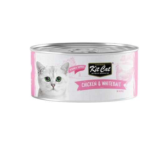KIT CAT Wet Food Chicken and Whitebait - 80 grams