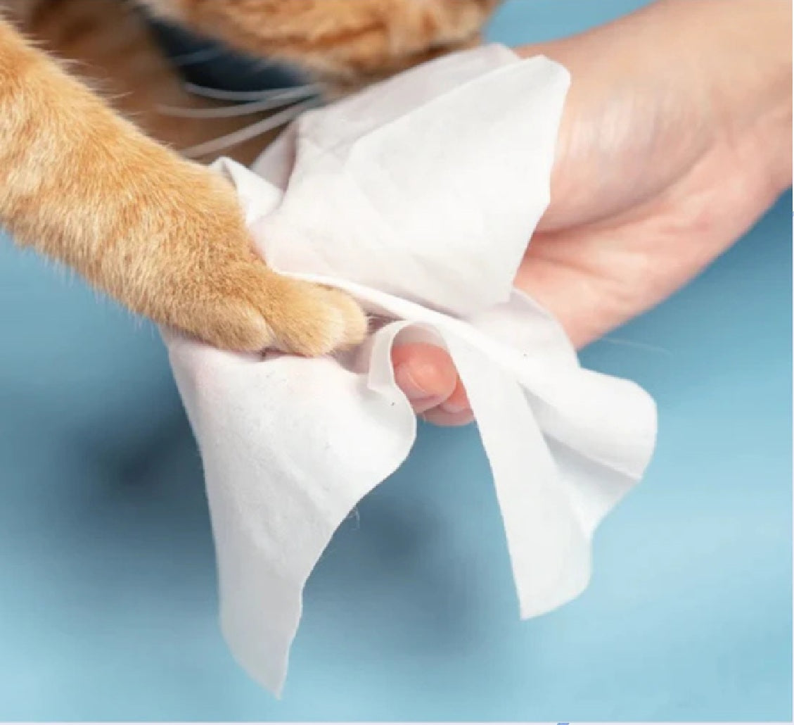 MEOW MATES Pet Wipes 80+4pcs