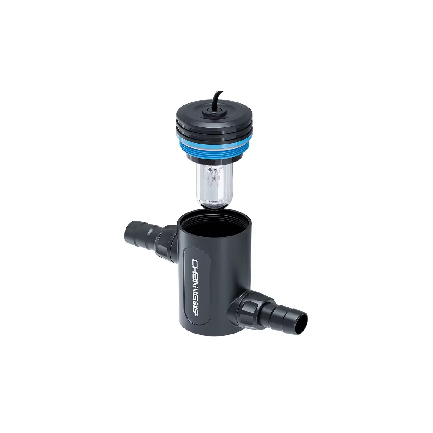 CHANING Mini Aquarium Intelligent UV Lamp (with two connections)