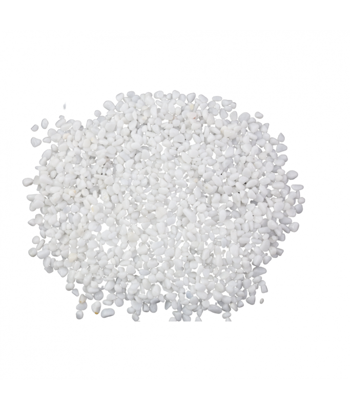 NATURAL COLOR Aquarium White Gravel (10kg/bag)