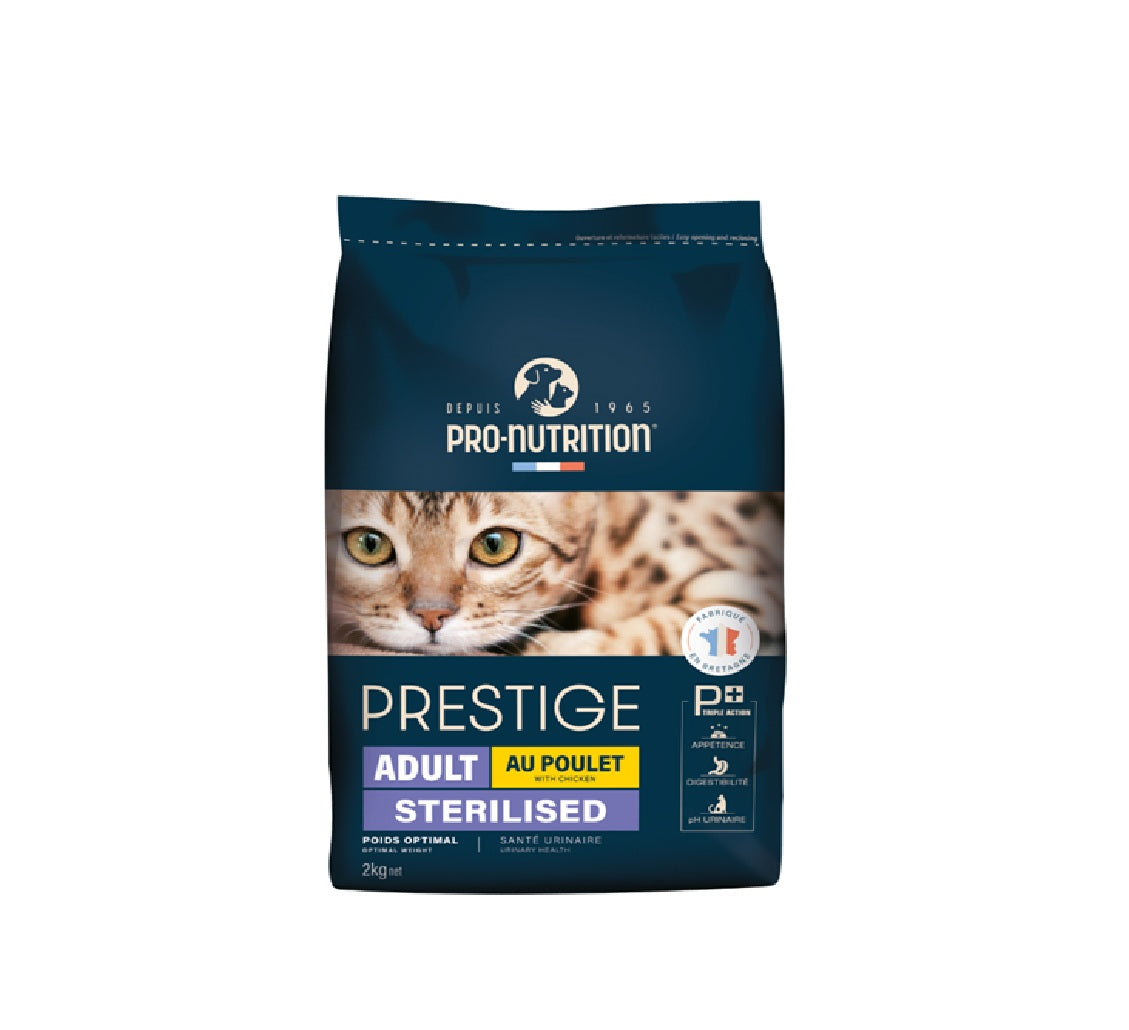 PRO-NUTRITION Prestige Cat Adult Chicken Sterilized - 2kg