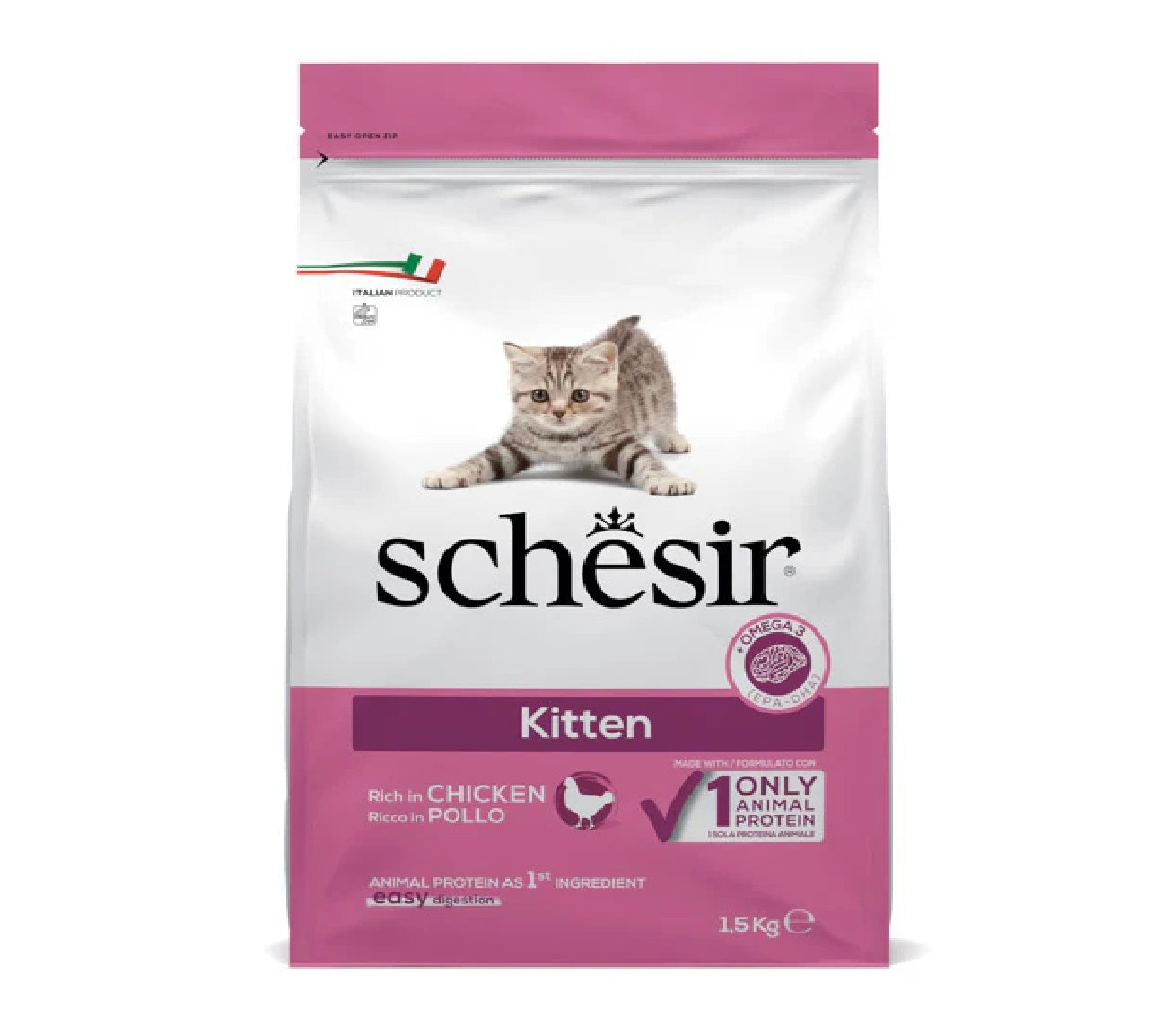 SCHESIR Kitten Cat Dry Food - Single Source Protein - Chicken