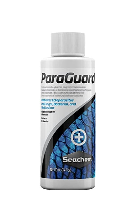 SEACHEM ParaGuard (Eradicates Ectoparasites and Fungal, Bacterial and Viral Lesions)
