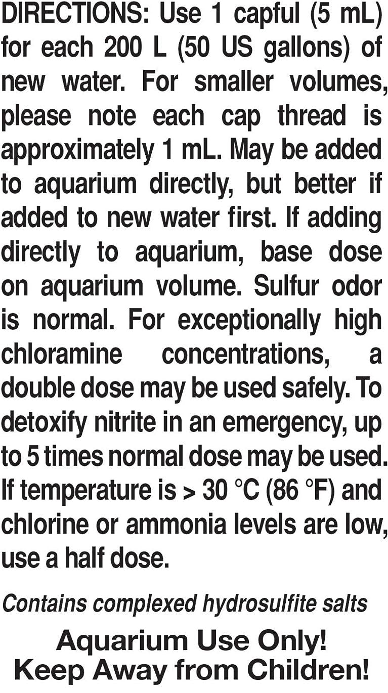 SEACHEM Prime (Concentrated Aquarium Conditioner) - Antichlorine