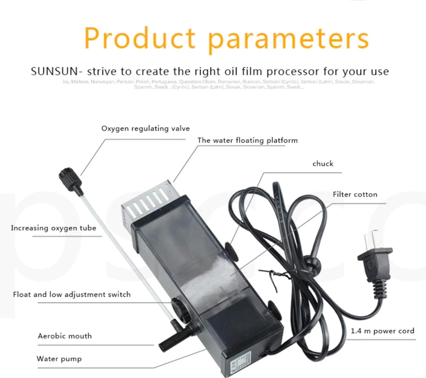 SUNSUN Oil Skimmer