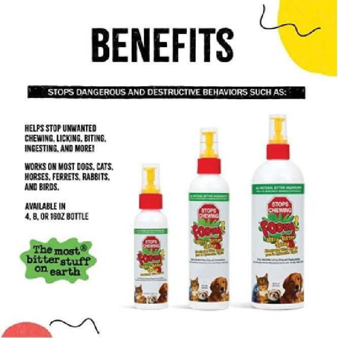 SYNERGY LABS Fooey! Ultra Bitter Spray - 473mL