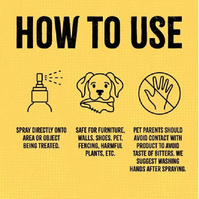 SYNERGY LABS Fooey! Ultra Bitter Spray - 473mL