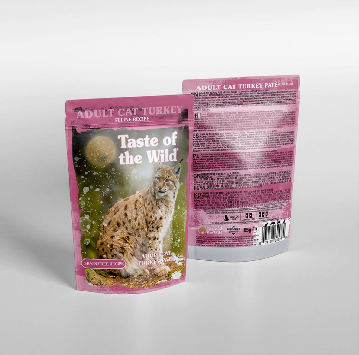 TASTE of the WILD Adult Cat Turkey Patê – 85g