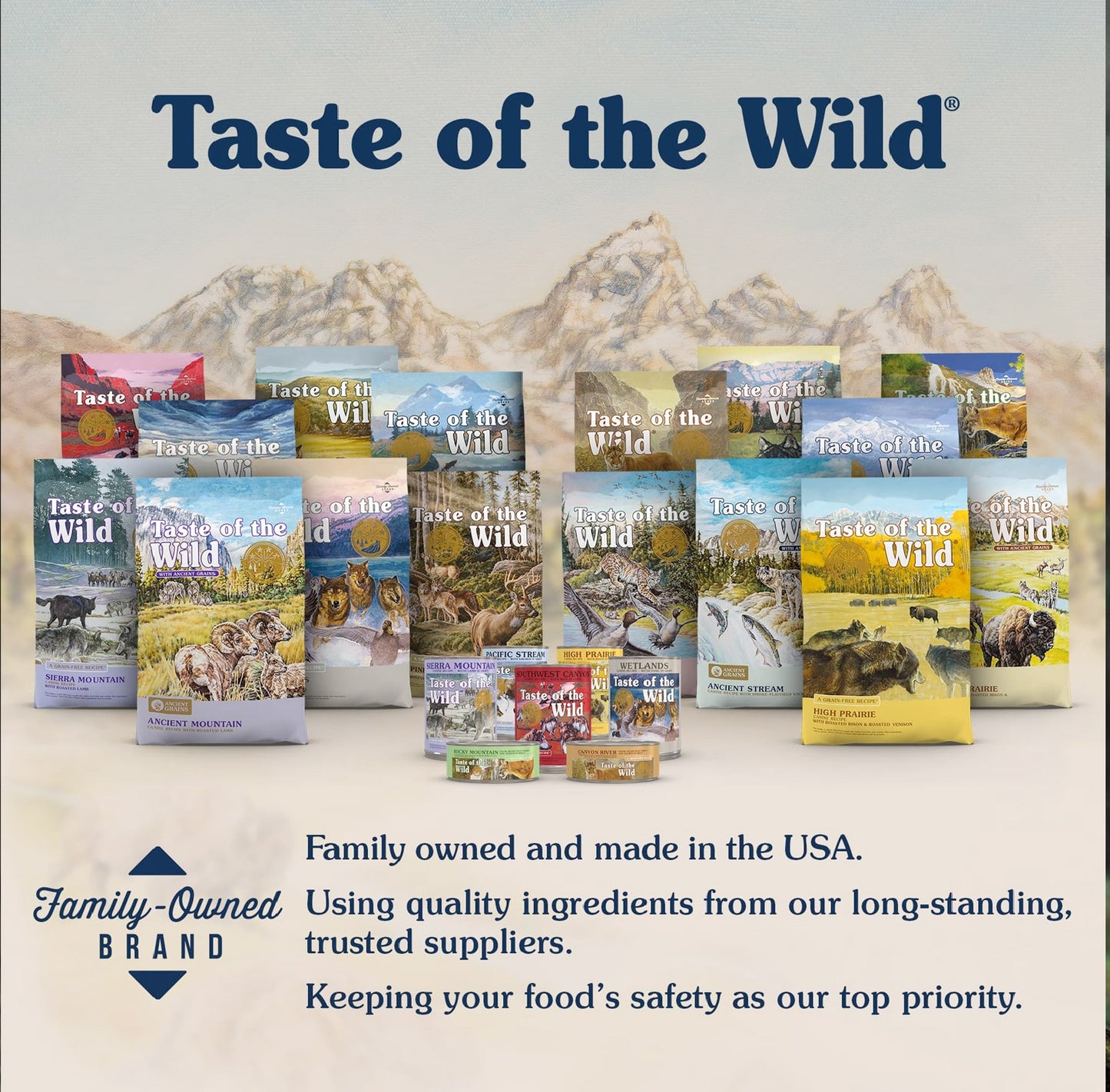 TASTE of the WILD High Prairie Canine Recipe