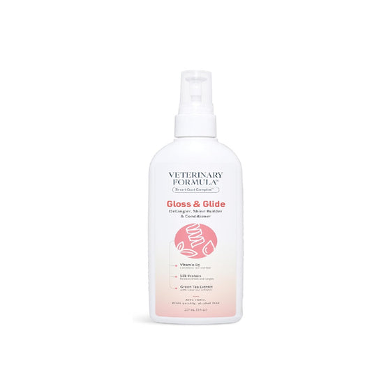 VETERINARY FORMULA Gloss and Glide Detangler, Shine and Conditioner 8 oz - 236ml