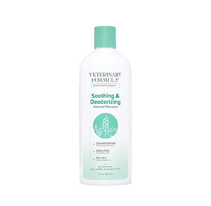 VETERINARY FORMULA Soothing and Deodorizing Oatmeal Shampoo - 503mL