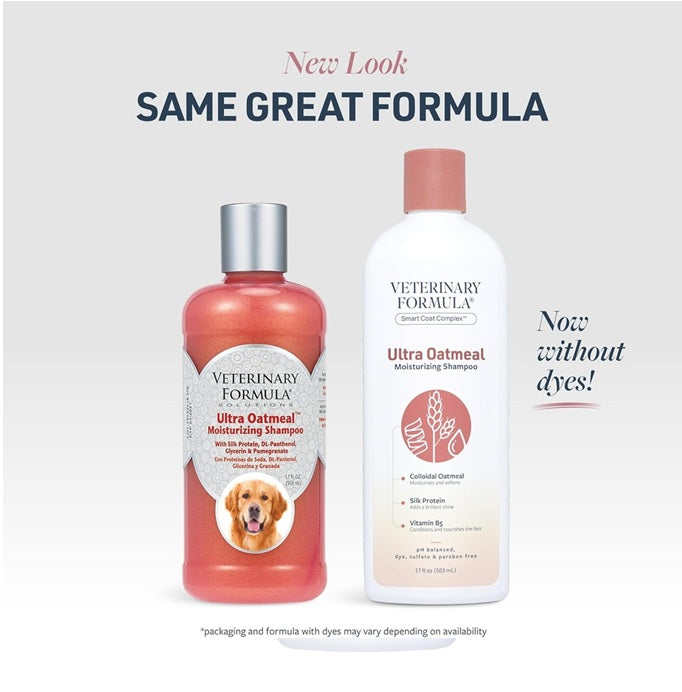 VETERINARY FORMULA Ultra Oatmeal Moisturizing Shampoo - 503mL