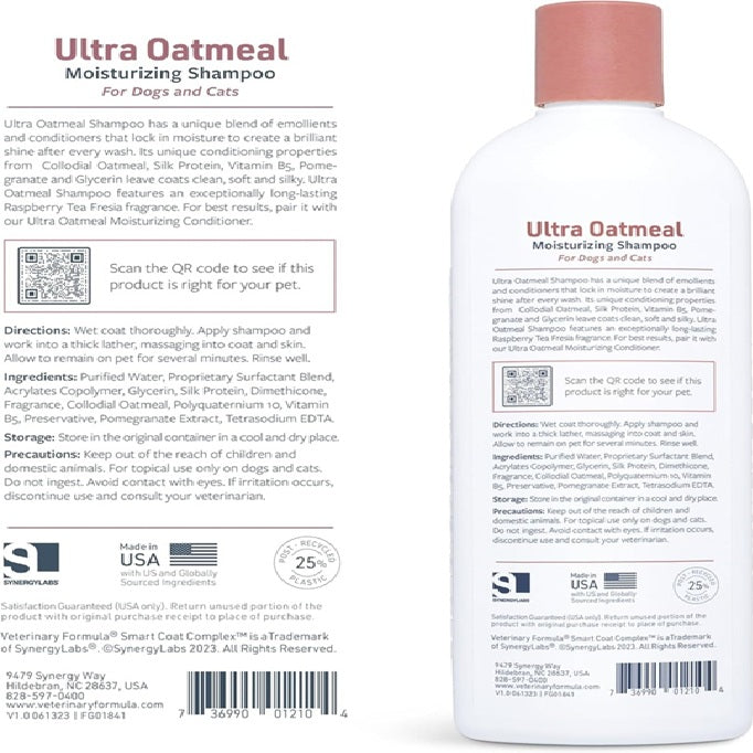 VETERINARY FORMULA Ultra Oatmeal Moisturizing Shampoo - 503mL
