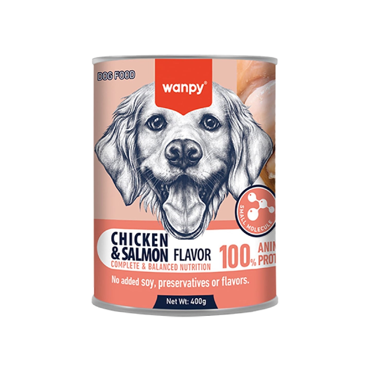 WANPY Complete Pâté Canned Food for Dogs – 400g