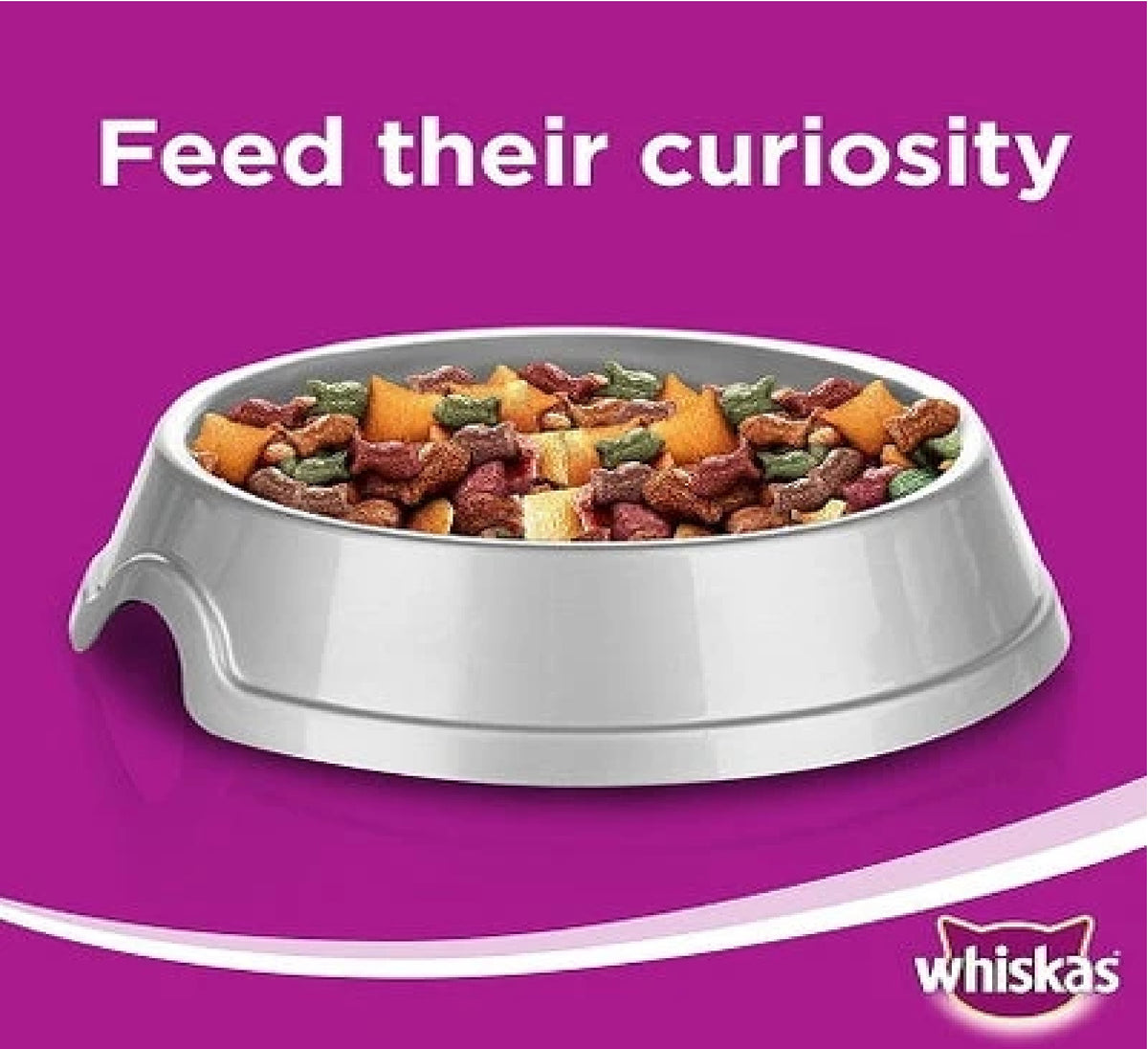 WHISKAS Adult Tuna Flavour Dry Cat Food 1.2kg