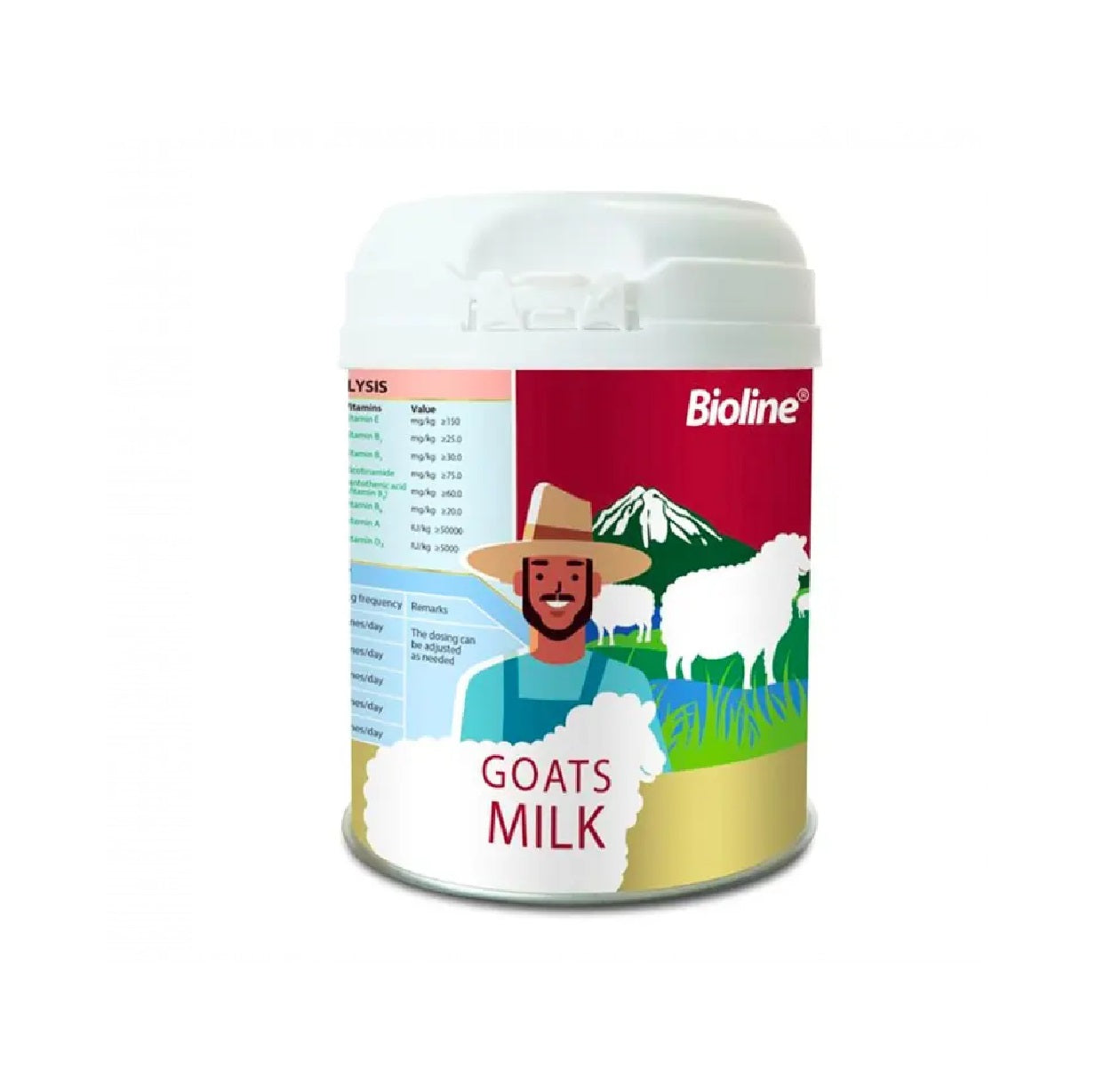 BIOLINE Dog and Cat Goat's Milk Powder - 200grams