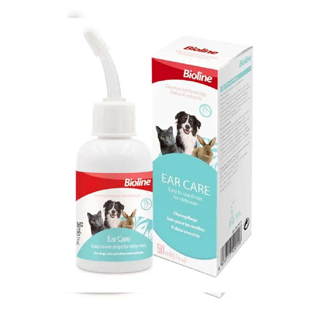 BIOLINE Ear Care for cats, dogs and other small pets