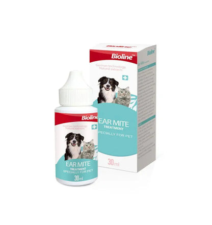 BIOLINE Ear Mite Treatment - 30mL