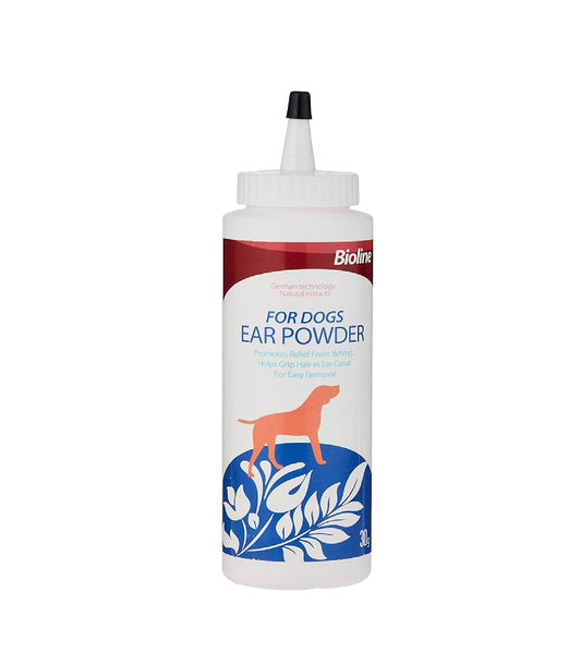 BIOLINE Ear Powder - for  dogs