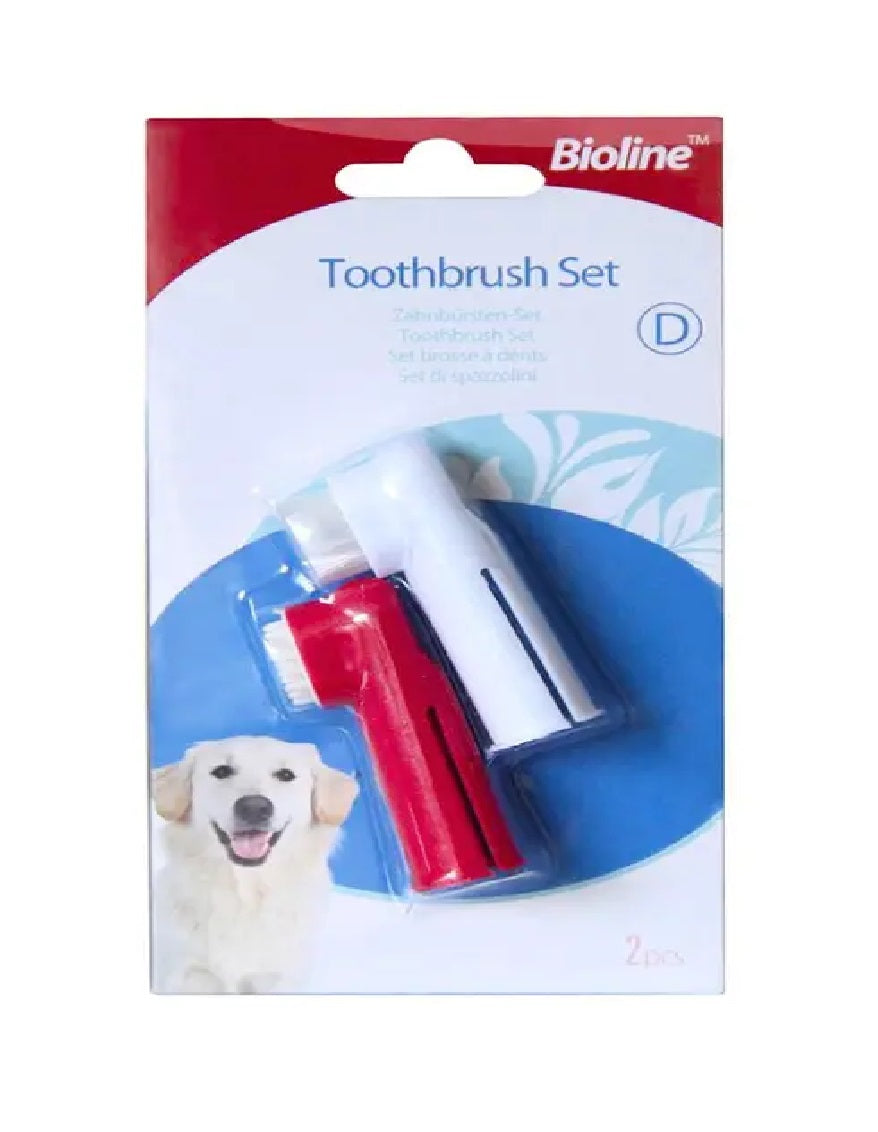 BIOLINE Finger Toothbrush - 2pcs