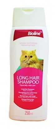 BIOLINE Long Hair Shampoo for Cat (250mL)