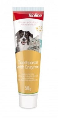 BIOLINE Toothpaste with Enzyme (FREE toothbrush)