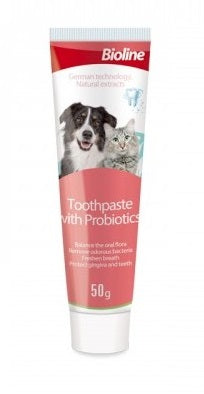 BIOLINE Toothpaste with pro-biotics (FREE toothbrush)